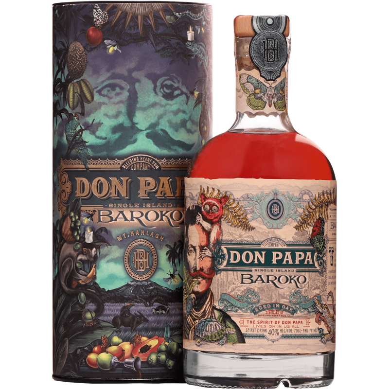 Don Papa Baroko Harvest 40% 0,7l.(tuba)