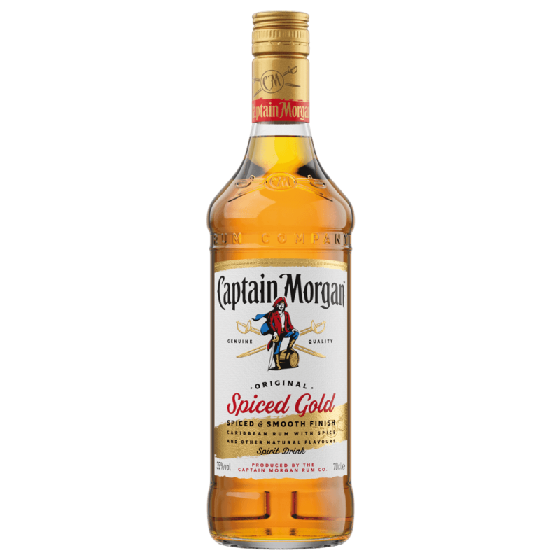 Captain Morgan Spiced Gold 35% 0,7 l (čistá fľaša)