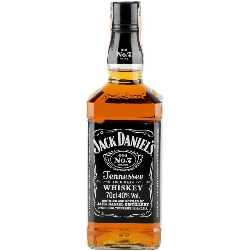 Jack Daniel's 40% 0,7 l (čistá fľaša)