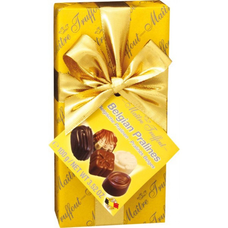 Maitre Truffout Belgické pralinky 100g