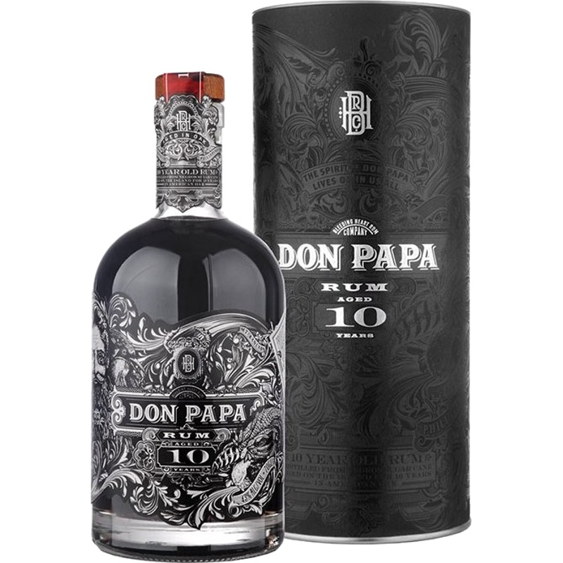 Don Papa 10y 43% 0,7 l (tuba)