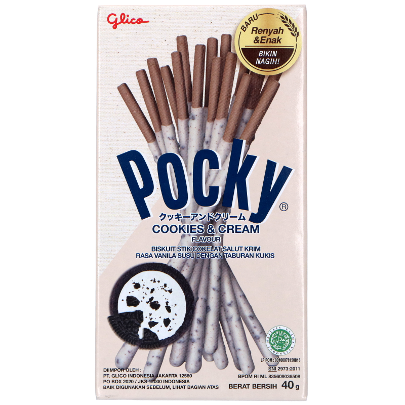 Glico Pocky Cookies & Cream 40 g