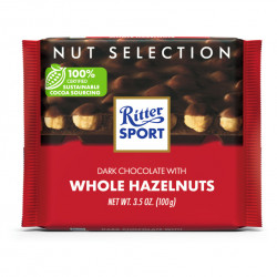 Ritter SPORT Dark Whole Hazelnuts 100g