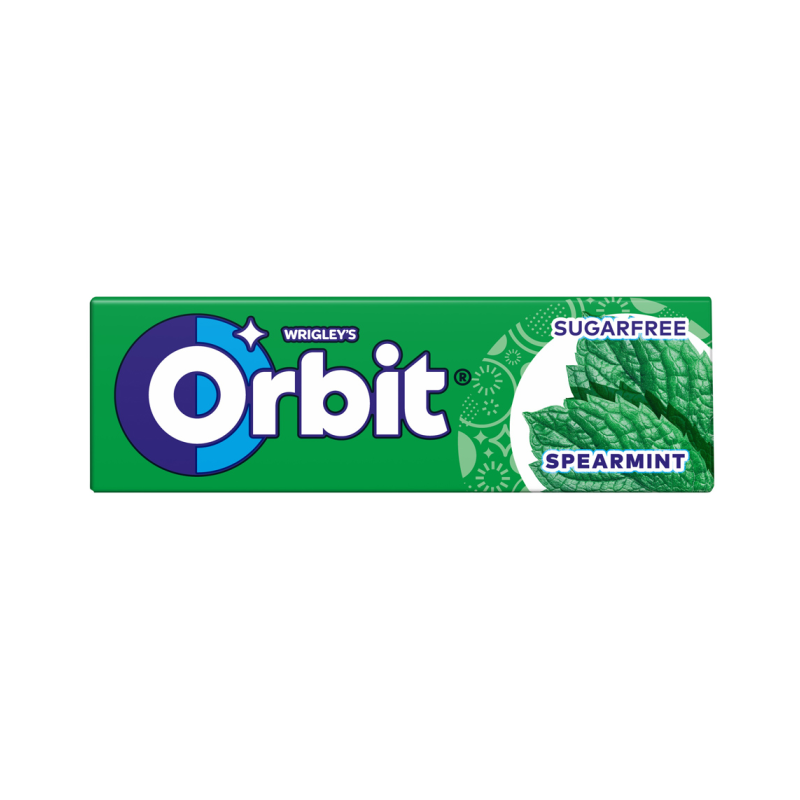 Orbit Spearmint žuvačky 14g