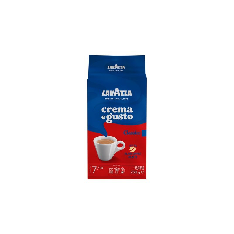 Lavazza Crema e Gusto mletá káva 250 g