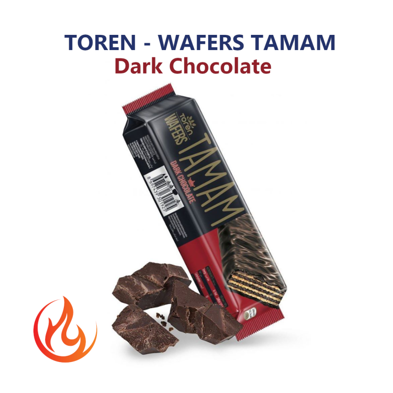 Toren Wafers TAMAM Dark Chocolate 42g