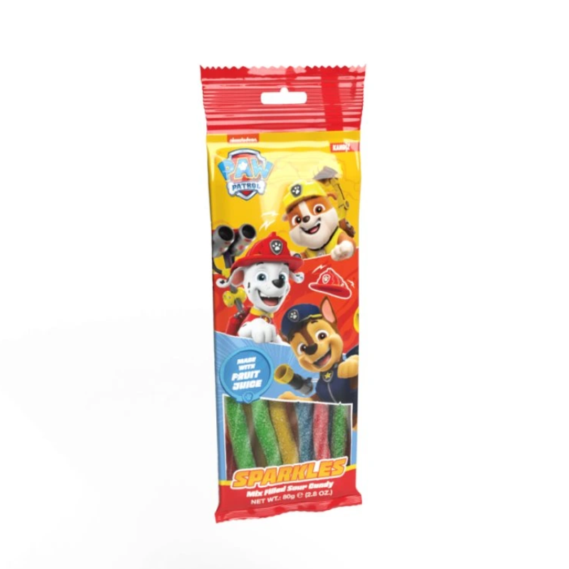 Paw Patrol Sparkles Kyslé pelendreky 80g