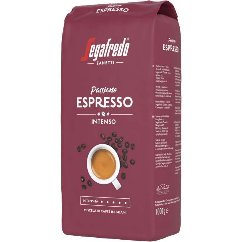 Segafredo Passione Espresso 1000 g zrnková