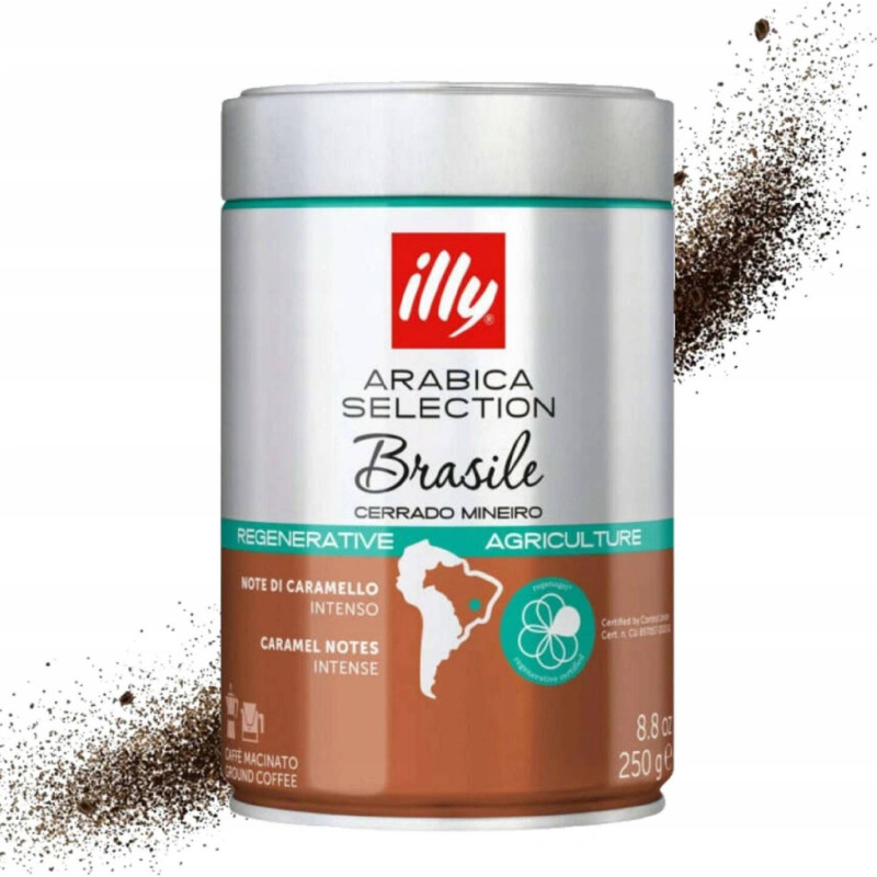 Illy Brasile Cerrado Mineiro mletá 250 g