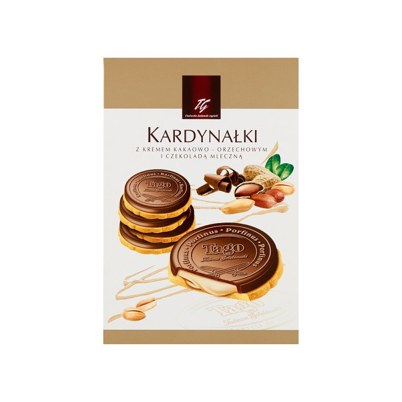 Kardinalki kakaovo-orieškové sušienky 180g