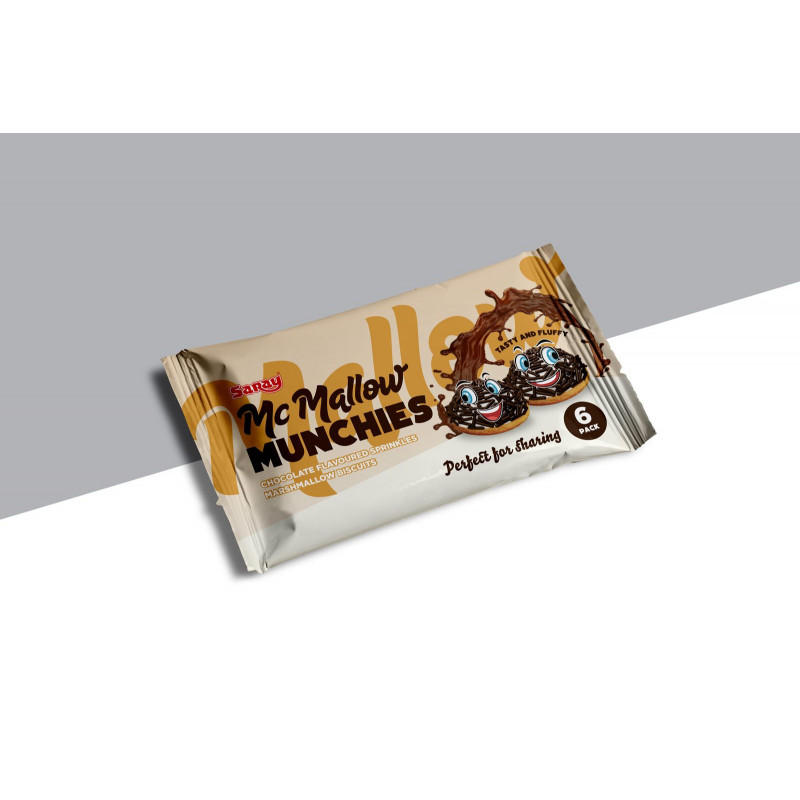 MC MALLOW sušienky s marshmallow kakaové 100g