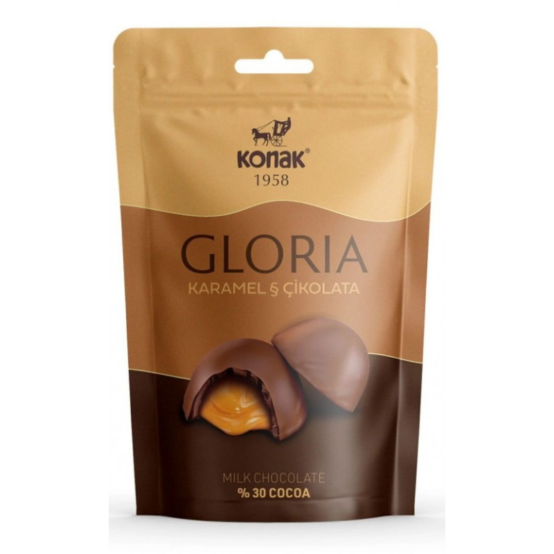 GLORIA Pralinky karamelové 80g