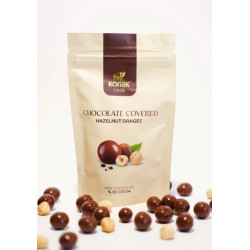 Konak CHOCOLATE COVERED lieskovo-orieškové dražé 85g