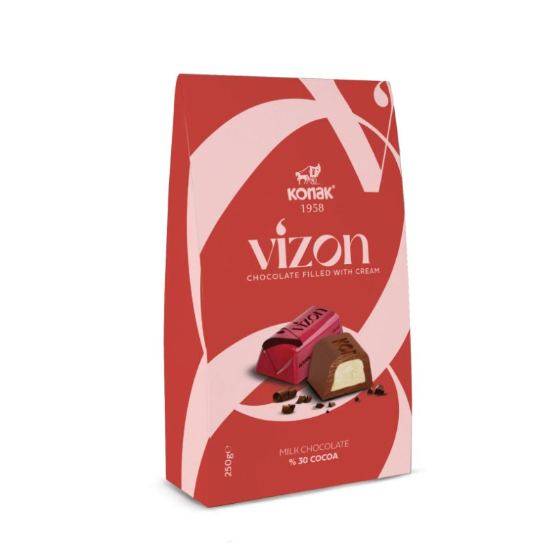 VIZON Pralinky s krémovou náplňou 250g