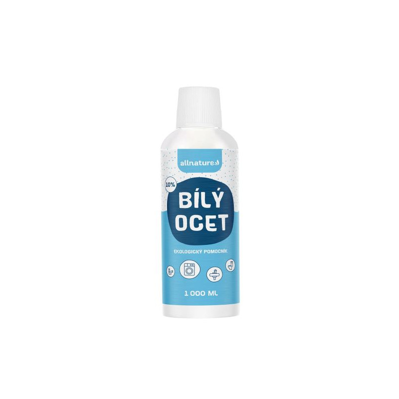 Allnature Biely ocot 10% 1000 ml