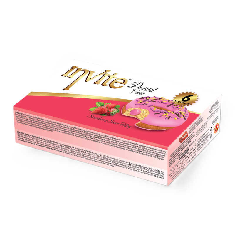 INVITE DONUT jahodový 240g
