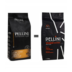 Pellini Espresso Vivace zrnková káva 1 kg