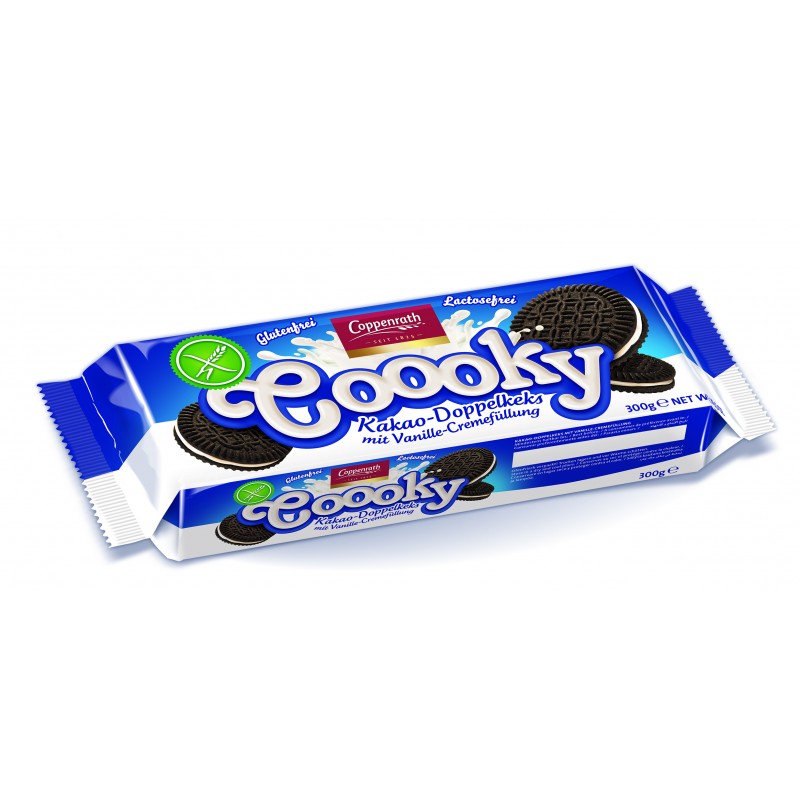 COPPENRATH Kakaové Sušienky s Plnkou bez Lepku, Laktózy 300 g