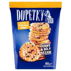 Dupetky Čierny & biely sezam 80 g