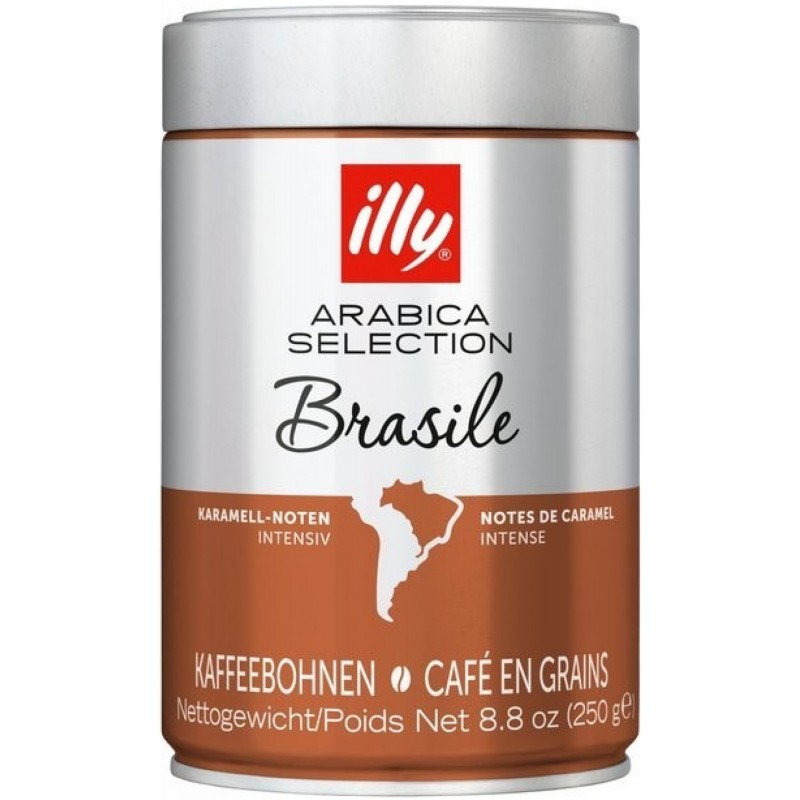 Illy Brazil Zrnková káva 250 g