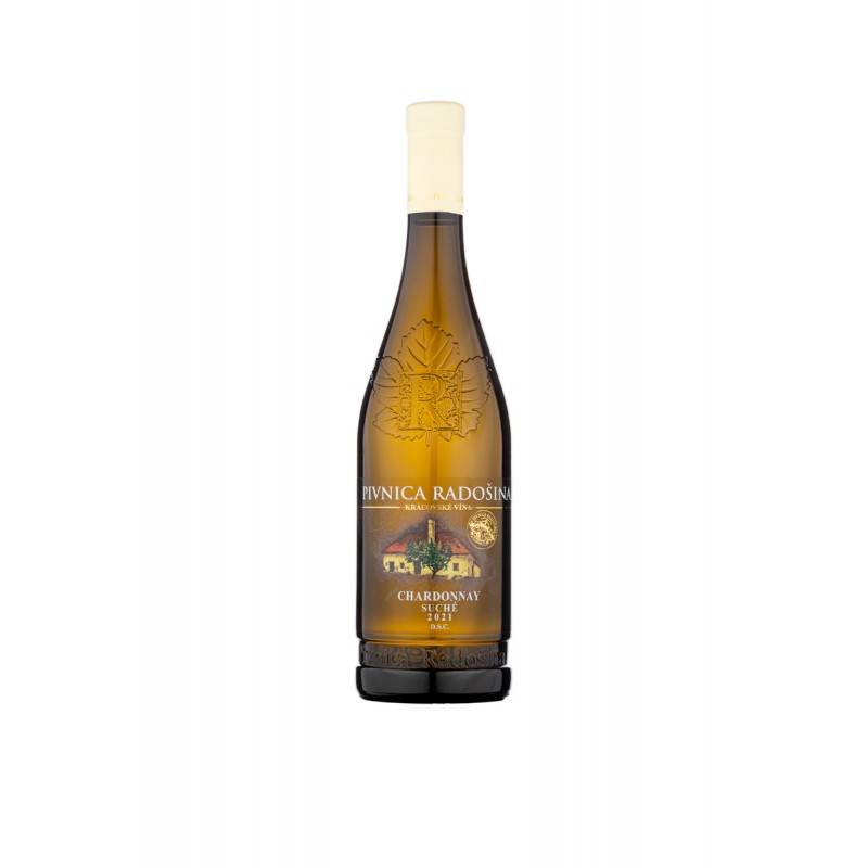 Pivnica Radošina CHARDONNAY suché 2021 0,75 l