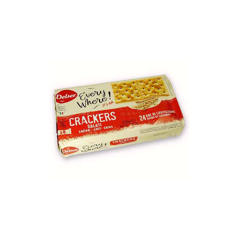 Desler salted crackers 200g