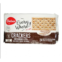 Delser Crackers Integrali 200G