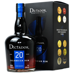 Dictador 20y 40% 0,7 l (kartón)