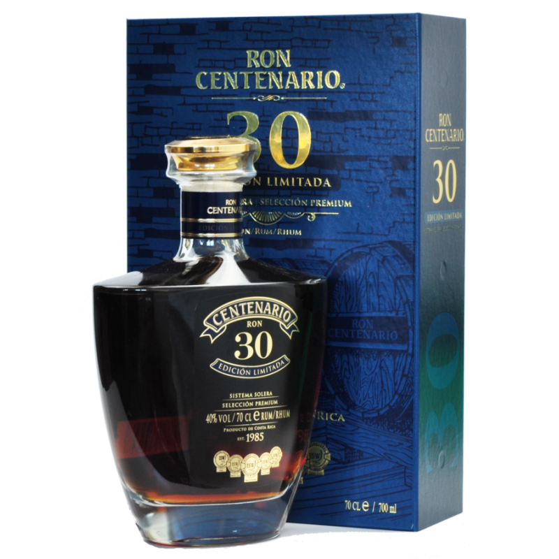 Ron Centenario 30 Solera Edition Limitada 40% 0,7 l (kazeta)