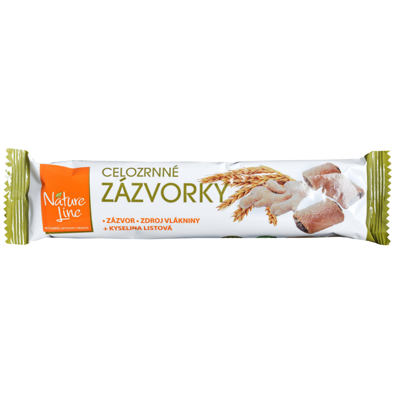 Nature Line Zázvorníky celozrnné sušienky 65 g