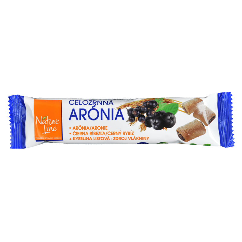 Nature Line celozrnné Arónia sušienky 65g