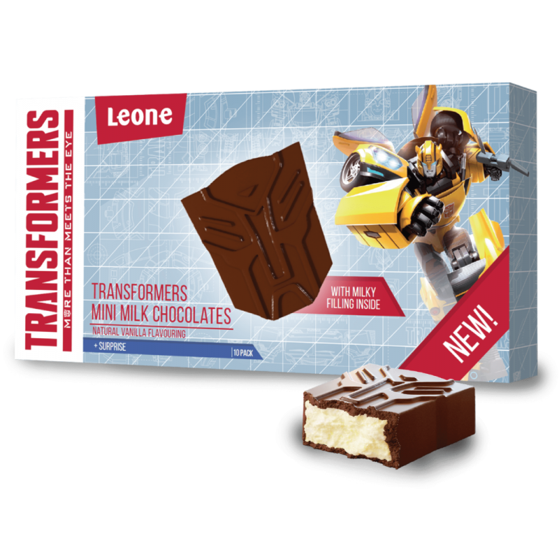 LEONE TRANSFORMERS mliečna čokoláda 100g