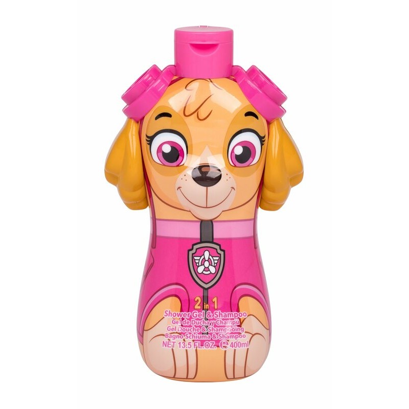 Sprchový gél a šampón Skye Paw Patrol 3D 2v1 400 ml