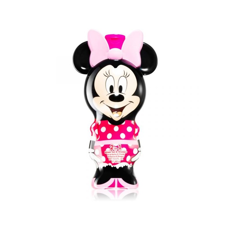 Sprchový gél a šampón Minnie Mouse 3D 2v1 400 ml
